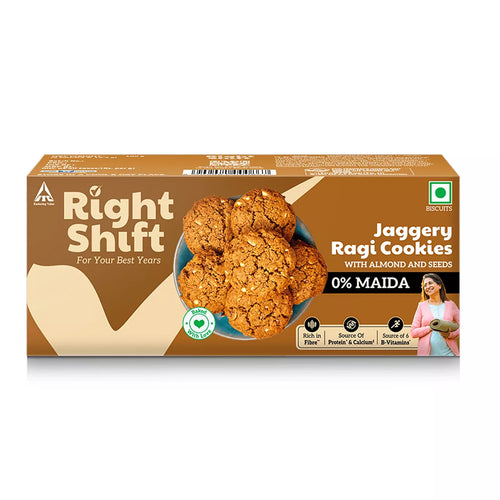 Jaggery Ragi Cookies 100g